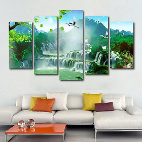 Tranh Phong Cảnh - Tranh Treo Tường Phong Cảnh Thác Nước