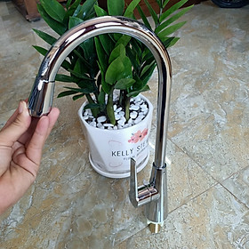 Mua Vòi Chậu Rửa Chén Bát  Vòi Đơn Lạnh Cắm Chậu  Chất Liệu Đồng Thau Cao Cấp - Chậu Rửa Bát VRB -DC003