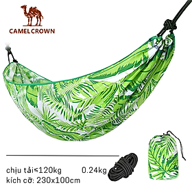 Võng CAMEL CROWN họa tiết độc đáo dễ thương để đi cắm trại