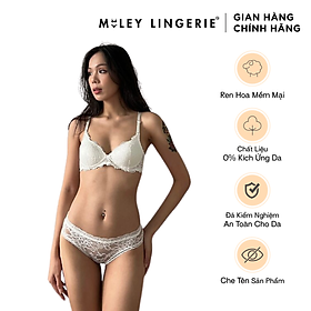 Bộ Áo Ngực Và Quần Lót Nữ Ren Không Gọng Miley Lingerie BRL_FLS_03