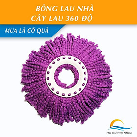 Mua Bông lau nhà thay thế cây lau 360 dày dặn thấm hút tốt HADU HDS019