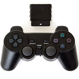 Mua tay cầm Ps2 không dây kèm cục phát tay bấm ps2