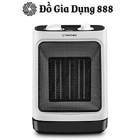 Quạt Sưởi Mini TROTEC TFC 17E, Quạt Sưởi Gốm, Công Suất 2000W, 2 Mức Nhiệt, Cho Phòng 60m2, Nhập Đức, BH 12 Tháng