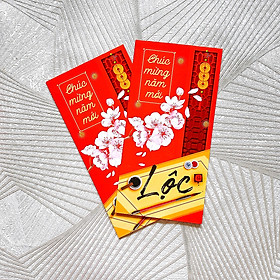 Combo 10 Bao Lì Xì Chữ Lộc