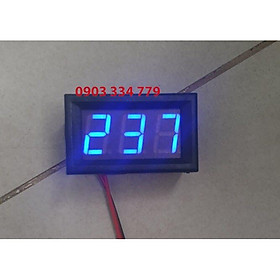 Đồng hồ đo vôn AC 70VAC - 500V Xanh dương