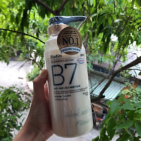 Dầu Gội Thảo Dược Ngăn Ngừa Rụng Tóc BIOTIN B7 ANTI- HAIR LOSS SHAMPOO Hàn Quốc tặng móc khóa