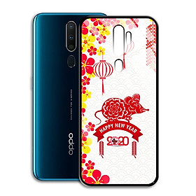 Ốp Lưng Kính Cường Lực cho điện thoại Oppo A9 2020 - 0383 7941 HPNY2020 01 - Chúc Mừng Năm Mới - Xuân Canh Tý 2020 - Hàng Chính Hãng