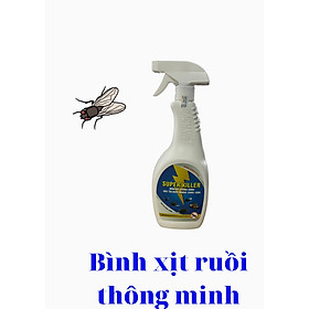 Bình xịt thông minh đặc trị ruồi, nhặng xanh, gián Super Killer 530 ml