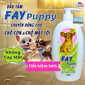 Dầu tắm fay puppy 800ml