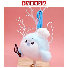 Móc Khóa Thú Bông Hải Cẩu Cosplay Đầu Bếp 15 cm - ZooZoo 1512026 - Màu Xanh Nhạt