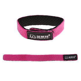 2-6pack Fishing Rod Belts Wrap Bands Pole Straps Ties Pole Holders Red