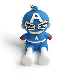 Móc khoác kiêm đế đỡ điện thoại hình thú ngộ nghĩnh - Đội trưởng Mỹ