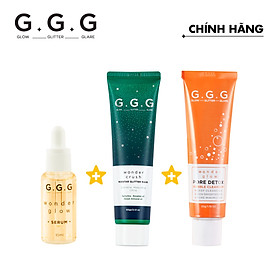 GGG - Bộ sản phẩm giảm mụn ngừa thâm bảo vệ 24h