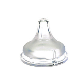 1 Núm Ty Lẻ bình sữa Pigeon Nội Địa Nhật cổ rộng Size L Bé Từ 6 Tháng