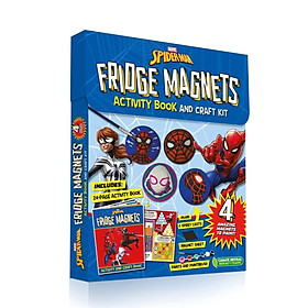 Sách Marvel Spider-Man: Fridge Magnets Activity Book And Craft Kit