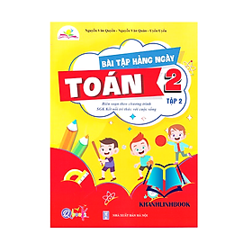 Sách - Bài Tập Hằng Ngày Toán Lớp 2 - tập 2 - Kết Nối Tri Thức Với Cuộc Sống