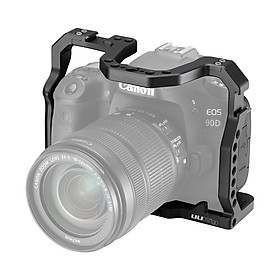 Fun Camera Mertal Cage for Canon EOS 90D 80D 70D Extend Top Handle 1/4 Screw for Tripod DSLR Camera Accessories