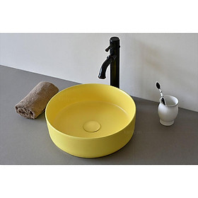 Mua Chậu sứ màu-lavabo để bàn Kanly SU524