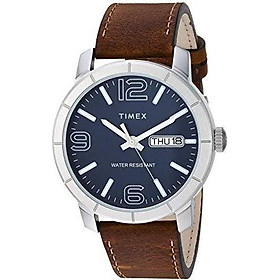 Timex Men's Mod 44 Leather Strap Watch