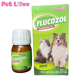 Dung dịch uống Vemedim Flucozol diệt nấm trên chó mèo