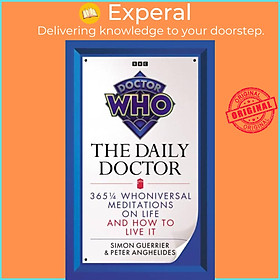 Sách - Doctor Who: The Daily Doctor by Simon Guerrier (UK edition, hardcover)