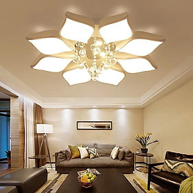 Mua Đèn ốp trần cánh hoa pha lê trang trí nội thất