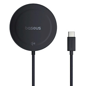 Mua Đế Sạc Không Dây Baseus Simple Mini4 Magnetic Wireless Charger Qi2 15W (Magnetic Wireless Smart Charger Dùng Cho iPhone 12 13 14 15 Series Airpods 3 Android) hàng chính hãng
