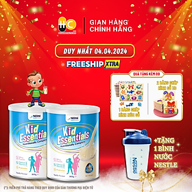 Combo 2 Lon Sữa Kid Essentials Sữa Úc Nestlé Health Science Cho Trẻ Biếng Ăn, Chậm Tăng Cân 800g - Bao Bì Mới [NHẬP KHẨU CHÍNH HÃNG]