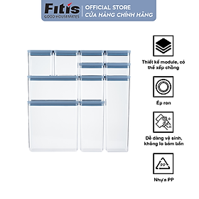 Bộ hộp đựng thực phẩm - FITIS NORA JUMBO - FS-04E1