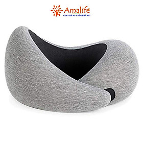 Gối Ngủ Văn Phòng Du Lịch Thông Minh Từ Chất Liệu Memory Foam Chính Hãng Amalife mi01