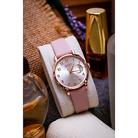 Đồng Hồ Nữ Julius Hàn Quốc JA-1211 Dây Da Có Lịch