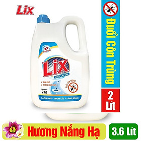 Nước lau sàn Lix đuổi côn trùng dung tích 2L - NLS2