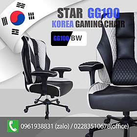 Ghế Game, Ghế Giám đốc cao cấp GG100 Đen Trắng