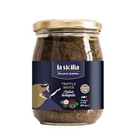 Sốt nấm cục  Truffle Sauce La Sicilia Italia hũ 500g