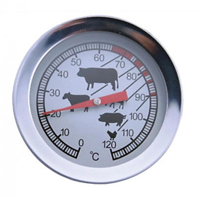 Instant Read Milk Thermometer with Long Probe, Food Cooking Dial Thermometer for