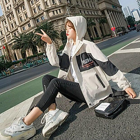 ÁO KHOÁC KAKI HỘP NỮ FORM RỘNG XINH XẮN,THIẾT KẾ HỌA TIẾT SIÊU XINH LANA FASHION