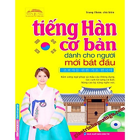 Hình ảnh Sách - MinJung - Tiếng Hàn cơ bản dành cho người mới bắt đầu (kèm CD)