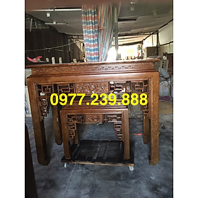 Mua bàn thờ gỗ sồi chỉ bàn to