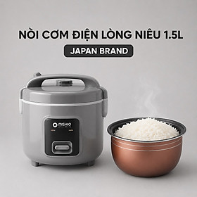 Nồi Cơm Điện lòng niêu Mishio – hàng chính hãng