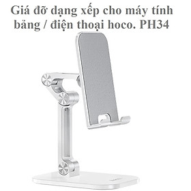 Mua Giá đỡ dạng xếp cho máy tính bảng / điện thoại hoco PH34 _ Hàng chính hãng