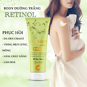 Chăm Sóc Da - C SKIN.02 - COMBO5 - BODY LOTION RETINOL - Dưỡng Trắng Cấp Ẩm Chuyên Sâu