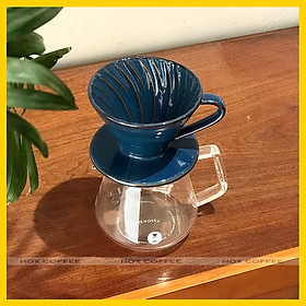 Mua Phễu V60 bằng sứ mang phong cách cổ điển vitage | Size 01 pha được 1-2 tách