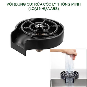 Vòi rửa cốc ly thông minh, bằng inox 304 hoặc nhựa ABS tùy chọn