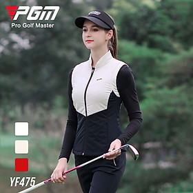 Áo Vest golf nữ chính hãng PGM YF475 - Áo được lấy cảm hứng từ phong cách thời trang châu Âu