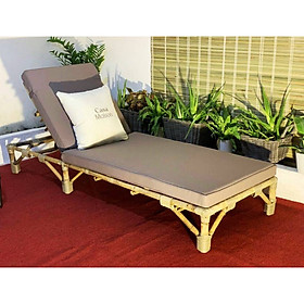Mua Ghế/Giường Mây Thư Giãn Có Thể Gấp Tiện Lợi-  Rattan Folding Bed for Phu Yen Resort - OT010.
