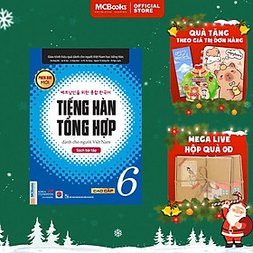 Sách - Bài Tập Tiếng Hàn Tổng Hợp Cao Cấp 6 - MCBooks