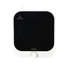 Mua Bếp hồng ngoại mini Locknlock Mini infrared cooker EJI136IVY - Phù hợp tất cả loại nồi có đường kính 14cm - Mặt bếp bằng kính - Tự động tắt - 220V  50Hz  1300W - Hàng chính hãng