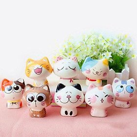 Mua Tượng mèo trang trí đáng yêu