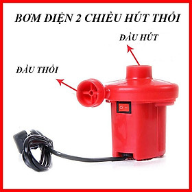 BƠM ĐIỆN MINI 2 CHIỀU HÚT CHÂN KHÔNG BƠM ĐỆM HƠI GHẾ HƠI BỂ BƠI