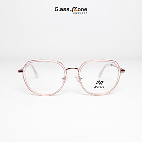 Gọng kính cận, Mắt kính giả cận Acetate Form tròn Nam Nữ Avery 14046 - GlassyZone